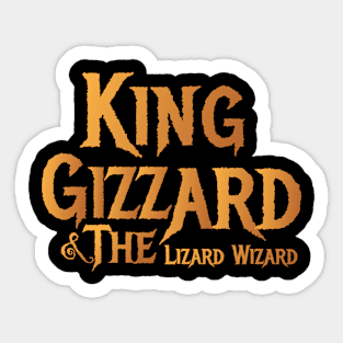 king gizzard Sticker